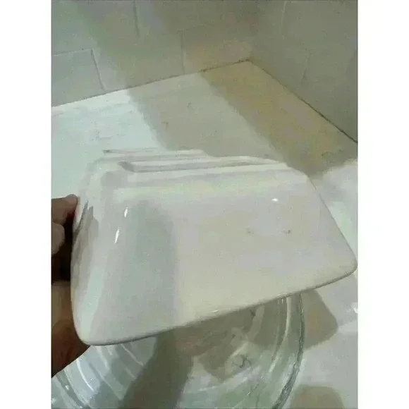 Rae Dunn SET GOALS TAKE ACTION Divided Serving Dish Artisan Magenta 8x5 - Picture 8 of 11